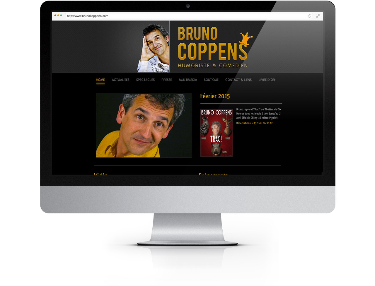 Site web Bruno Coppens